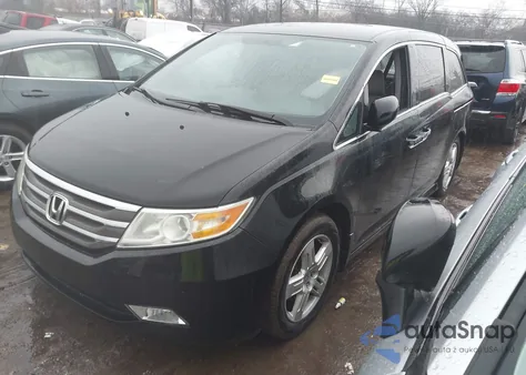 2012 Honda Odyssey Touring/Touring Elite z USA, uszkodzony, nr VIN 5FNRL5H97CB014367